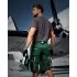 Pantaloni scurti premium Urban Plus, tercot, 270g/mp, verde