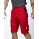 Pantaloni scurti premium Urban Plus, tercot, 270g/mp, rosu Pantaloni scurti premium Urban Plus, tercot, 270g/mp, rosu