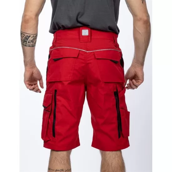 Pantaloni scurti premium Urban Plus, tercot, 270g/mp, rosu Pantaloni scurti premium Urban Plus, tercot, 270g/mp, rosu