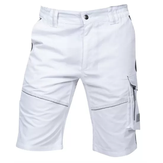 Pantaloni scurti premium Urban Plus, tercot, 270g/mp, alb Pantaloni scurti premium Urban Plus, tercot, 270g/mp, alb