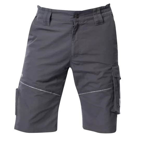 Pantaloni scurti stretch, Urban Plus, tercot, 270g/mp, gri inchis Pantaloni scurti stretch, Urban Plus, tercot, 270g/mp, gri inchis