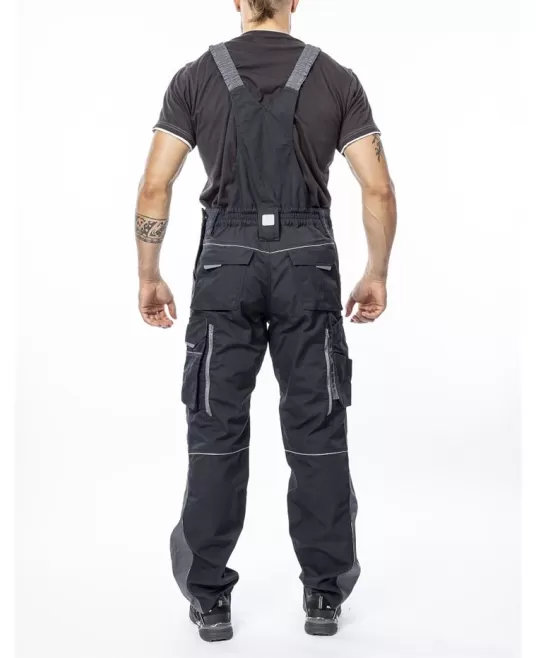 Salopeta de lucru premium Urban Plus, tercot 270g/m2, Negru Salopeta de lucru premium Urban Plus, tercot 270g/m2, Negru