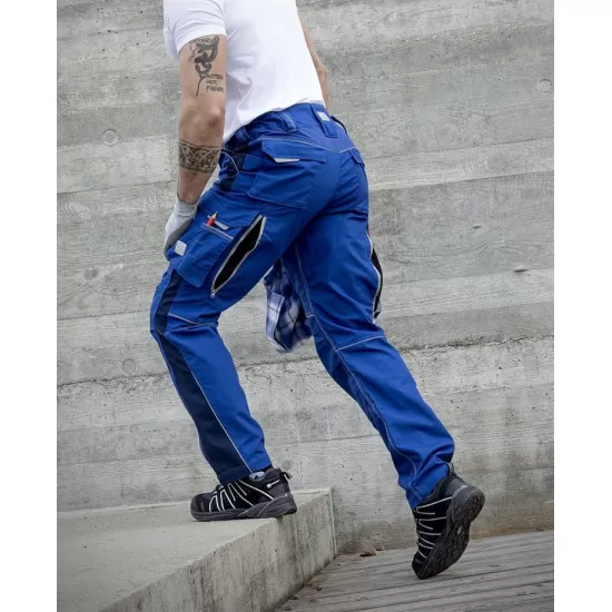 Pantaloni de lucru premium Urban Plus, tercot 270g/m2, Albastru Pantaloni de lucru premium Urban Plus, tercot 270g/m2, Albastru