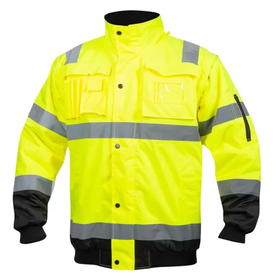 Jacheta HiVis Howard 2-in-1, galben cu negru Jacheta HiVis Howard 2-in-1, galben cu negru