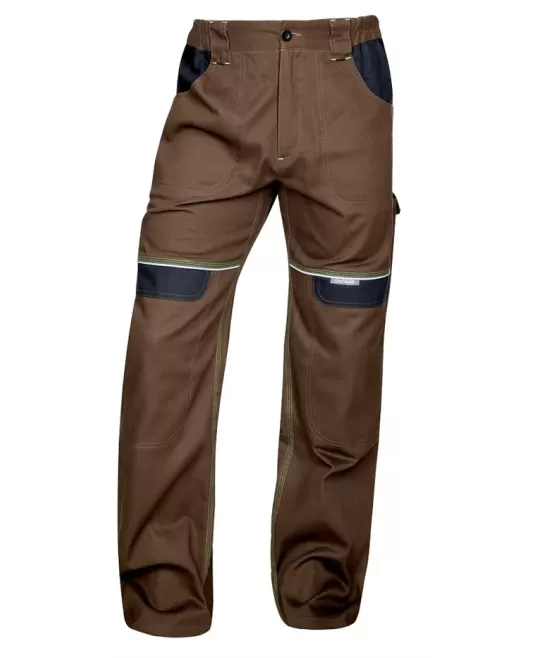 Pantaloni de lucru Cool Trend, bumbac 260g/m2, maro