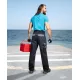 Pantaloni de lucru Cool Trend, bumbac 260g/m2 Negru-gri Pantaloni de lucru Cool Trend, bumbac 260g/m2 Negru-gri