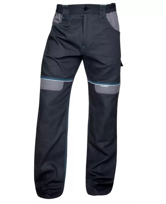 Pantaloni de lucru Cool Trend, bumbac 260g/m2 Negru-gri Pantaloni de lucru Cool Trend, bumbac 260g/m2 Negru-gri