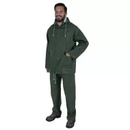 Costum de ploaie impermeabil, verde Costum de ploaie impermeabil, verde