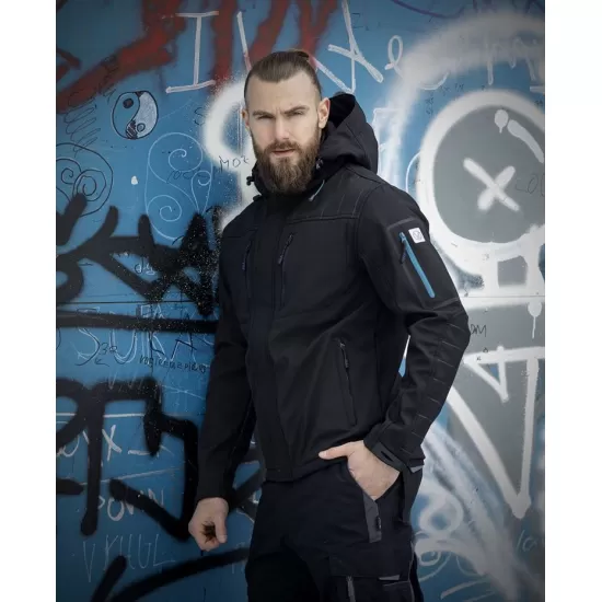 Jacheta softshell premium 4Tech, negru Jacheta softshell premium 4Tech, negru