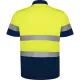 Tricou polo HiVis reflectorizant, poliester, Galben bleumarin Tricou polo HiVis reflectorizant, poliester, Galben bleumarin