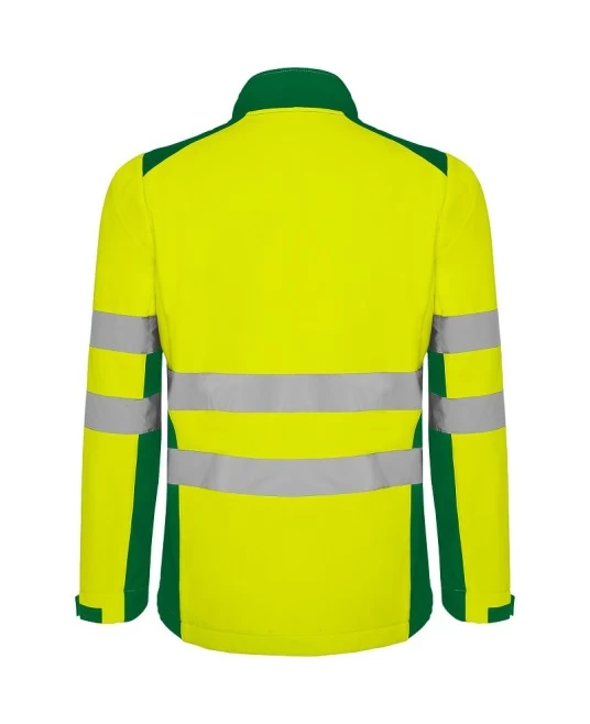 Jacheta softshell HiVis, Galben verde Jacheta softshell HiVis, Galben verde