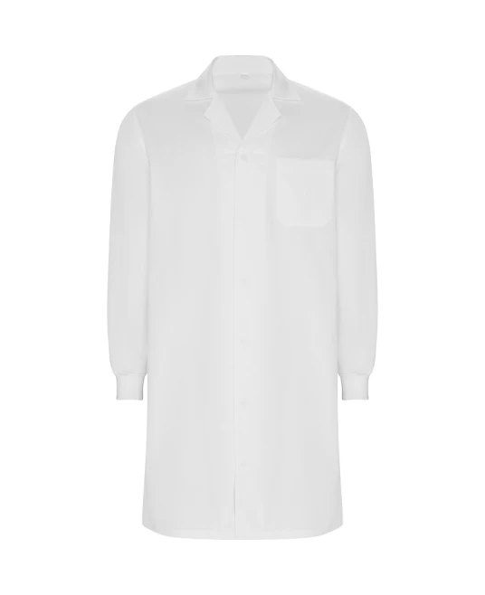 Halat fara buzunare exterioare, maneci cu mansete Halat fara buzunare exterioare, maneci cu mansete