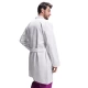 Halat alb pentru barbati, tercot 195g/m2 Halat alb pentru barbati, tercot 195g/m2