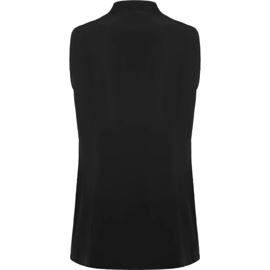 Halat fara maneci femei, negru Halat fara maneci femei, negru