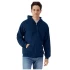 Hanorac cu gluga si fermoar Gildan, 285g/m2, bleumarin