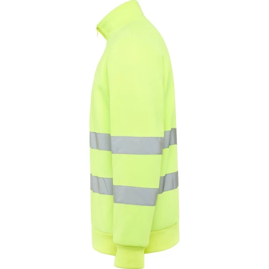 Hanorac Hi-Vis cu fermoar scurt, 280 g/mp, Galben Hanorac Hi-Vis cu fermoar scurt, 280 g/mp, Galben
