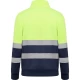Hanorac Hi-Vis cu fermoar scurt, 280 g/mp, Galben-Bleumarin Hanorac Hi-Vis cu fermoar scurt, 280 g/mp, Galben-Bleumarin