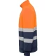 Hanorac Hi-Vis cu fermoar scurt, 280 g/mp, Portocaliu-Bleumarin Hanorac Hi-Vis cu fermoar scurt, 280 g/mp, Portocaliu-Bleumarin