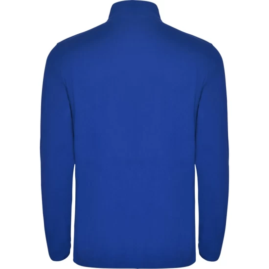 Fleece unisex cu fermoar scurt, 155 g/m2, albastru royal Fleece unisex cu fermoar scurt, 155 g/m2, albastru royal