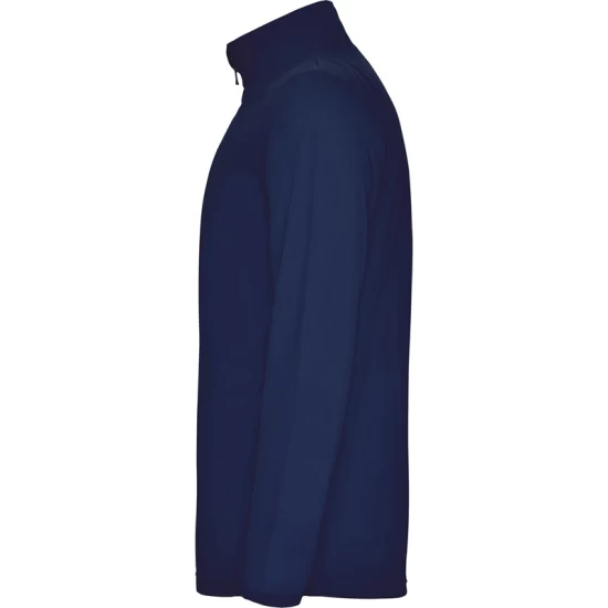 Fleece unisex cu fermoar scurt, 155 g/m2, bleumarin