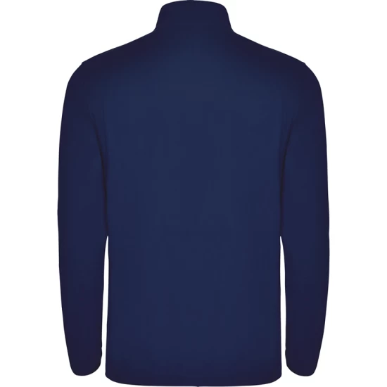 Fleece unisex cu fermoar scurt, 155 g/m2, bleumarin