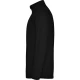Fleece unisex cu fermoar scurt, 155 g/m2, negru Fleece unisex cu fermoar scurt, 155 g/m2, negru