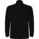Fleece unisex cu fermoar scurt, 155 g/m2, negru Fleece unisex cu fermoar scurt, 155 g/m2, negru