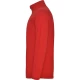 Fleece unisex cu fermoar scurt, 155 g/m2, rosu Fleece unisex cu fermoar scurt, 155 g/m2, rosu
