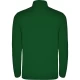 Fleece unisex cu fermoar scurt, 155 g/m2, verde sticla