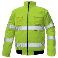 Jacheta Hi-Vis 2 in 1, maneci detasabile