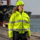 Jacheta Hi-Vis 2 in 1, galben