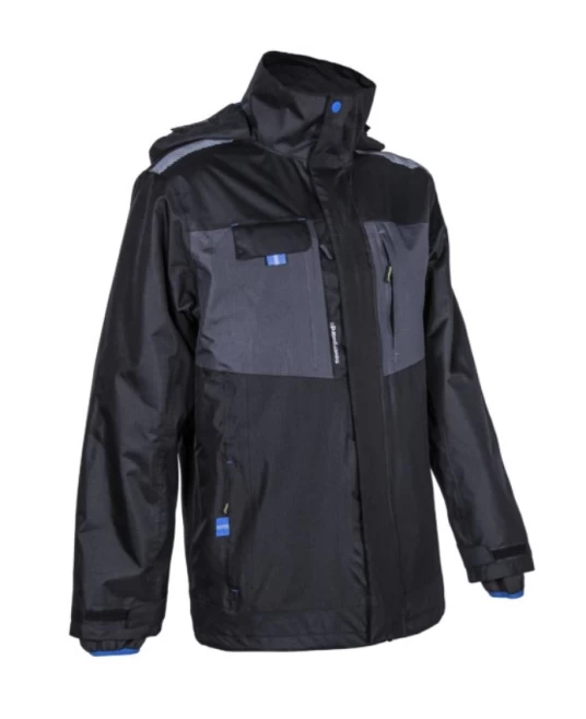 Jacheta premium ripstop 3 in 1, softshell detasabil negru Jacheta premium ripstop 3 in 1, softshell detasabil negru