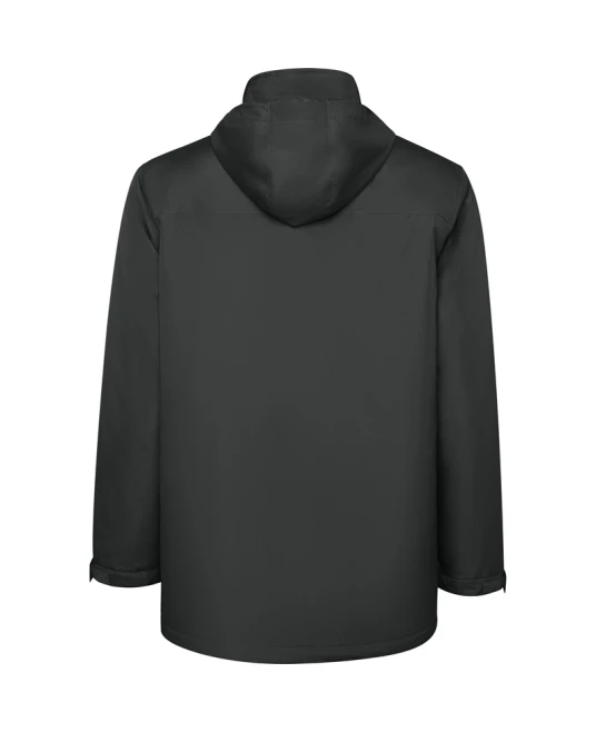 Jacheta de iarna barbati, impermeabila, gri inchis