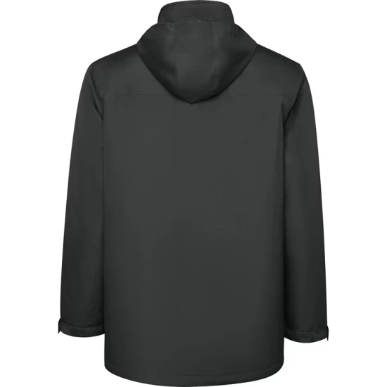 Jacheta de iarna barbati, impermeabila, gri inchis