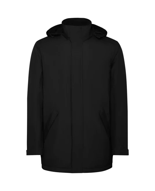 Jacheta de iarna barbati, impermeabila, negru