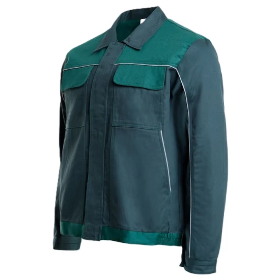 Jacheta de lucru bumbac Asimov, densitate 240g/m2, verde Jacheta de lucru bumbac Asimov, densitate 240g/m2, verde