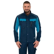 Jacheta de lucru  tercot rezistent Brave, 270g/m2, bleumarin albastru