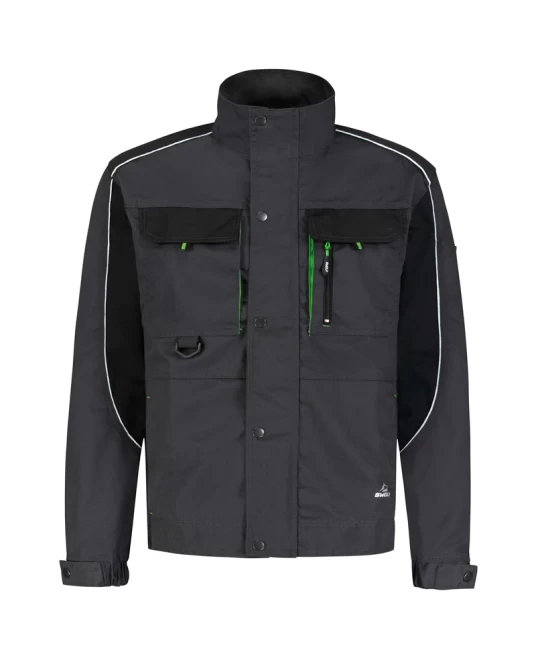  Jacheta de lucru  tercot rezistent Brave, 270g/m2, gri verde