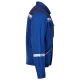 Jacheta de lucru Colins, tercot 200g/m2, albastru bleumarin dungi reflectorizante Jacheta de lucru Colins, tercot 200g/m2, albastru bleumarin dungi reflectorizante