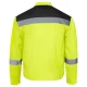 Jacheta HiVis dungi reflectorizante Colins, tercot 240g/m2, galben negru Jacheta HiVis dungi reflectorizante Colins, tercot 240g/m2, galben negru