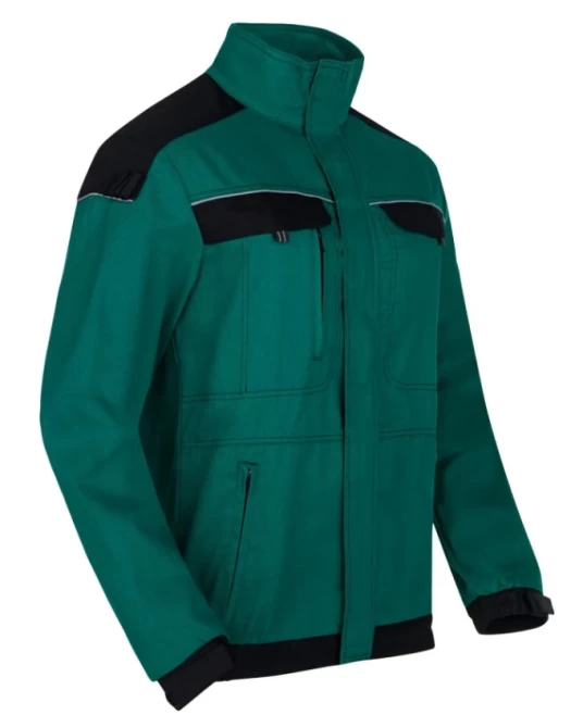 Jacheta de lucru Cool Trend bumbac 260g/m2 Verde Jacheta de lucru Cool Trend bumbac 260g/m2 Verde