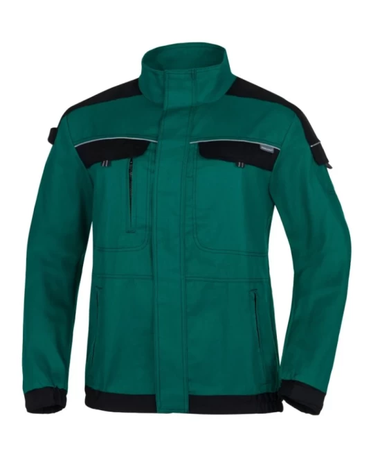 Jacheta de lucru Cool Trend bumbac 260g/m2 Verde Jacheta de lucru Cool Trend bumbac 260g/m2 Verde