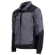 Jacheta de lucru subtire ENOS strech gri-negru, 210g/m2 Jacheta de lucru subtire ENOS strech gri-negru, 210g/m2