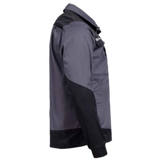 Jacheta de lucru subtire ENOS strech gri-negru, 210g/m2 Jacheta de lucru subtire ENOS strech gri-negru, 210g/m2