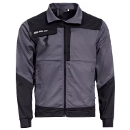 Jacheta de lucru subtire ENOS strech gri-negru, 210g/m2 Jacheta de lucru subtire ENOS strech gri-negru, 210g/m2