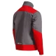 Jacheta de lucru subtire, ENOS stretch gri-rosu, 210g/m2 Jacheta de lucru subtire, ENOS stretch gri-rosu, 210g/m2