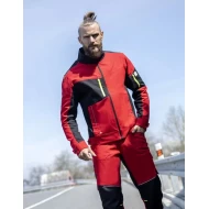  Jacheta de lucru 4xstretch premium slimfit, rosu