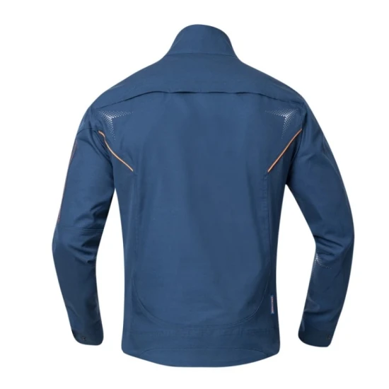 Jacheta de lucru slim fit premium albastru – bumbac stretch, ultra rezistenta