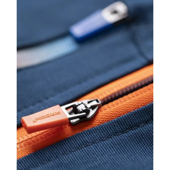 Jacheta de lucru slim fit premium albastru – bumbac stretch, ultra rezistenta