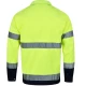 Jacheta HiVis tercot 250 g/mp, galben negru Jacheta HiVis tercot 250 g/mp, galben negru